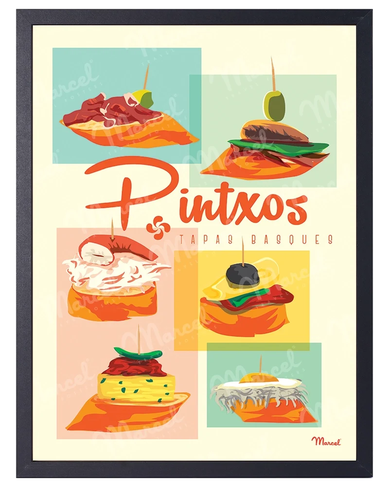 Affiche "Pintxos"