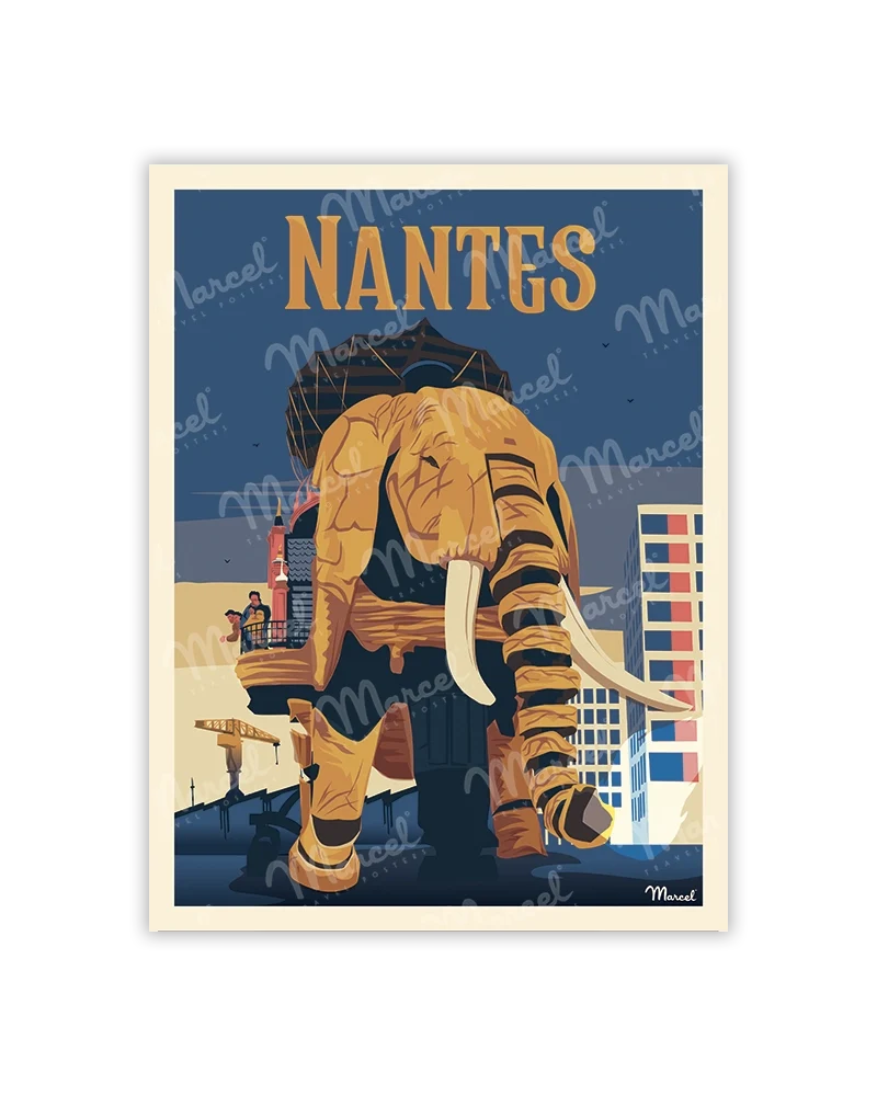 Carte Postale NANTES