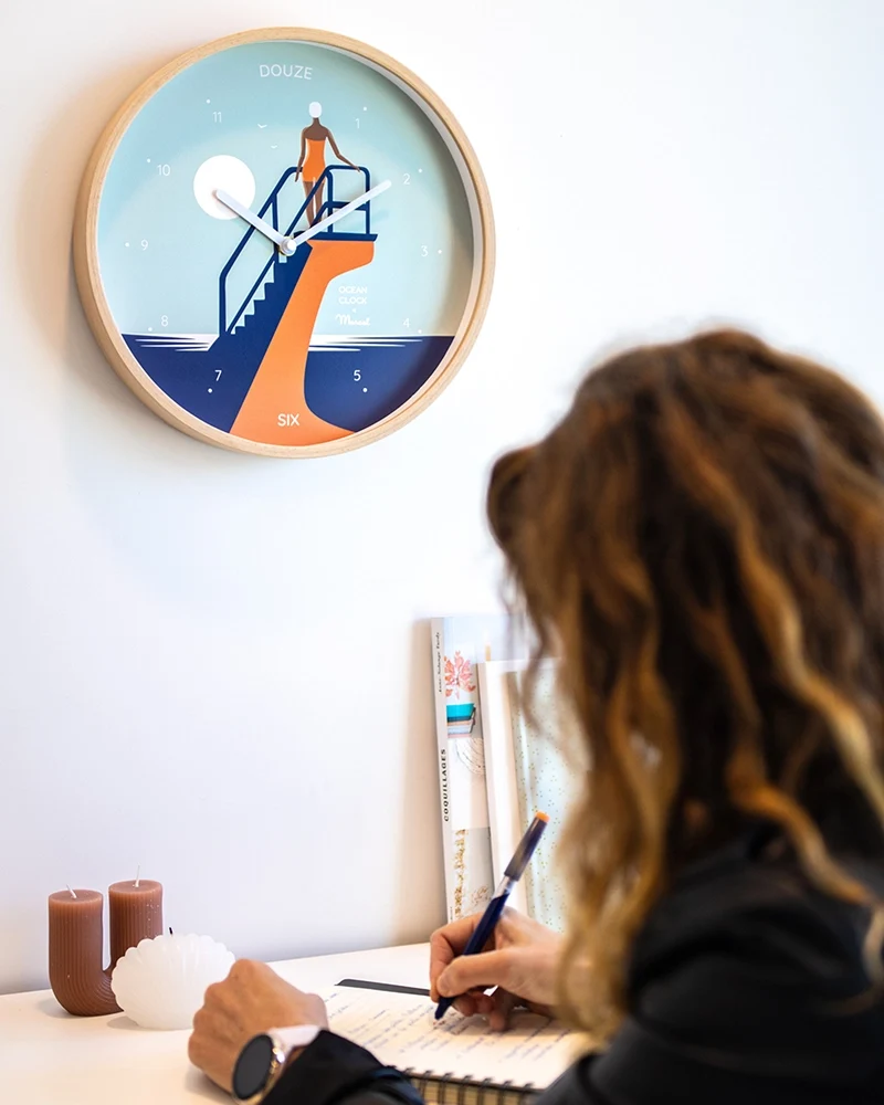 Horloge Marcel x Ocean Clock "La Baigneuse Bretonne"