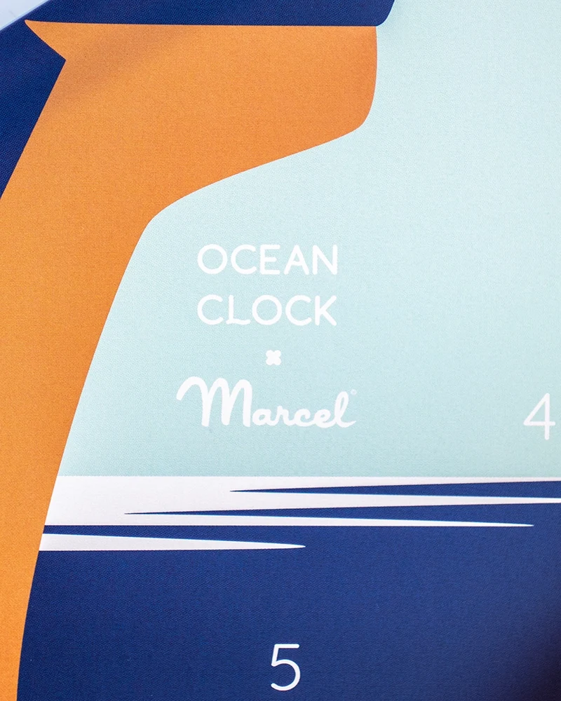 Horloge Marcel x Ocean Clock "La Baigneuse Bretonne"