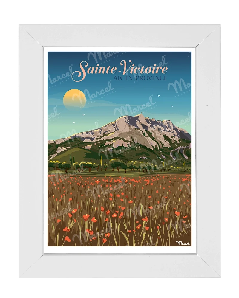 Carte Postale AIX-EN-PROVENCE "Sainte-Victoire"