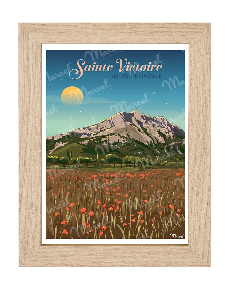 Carte Postale AIX-EN-PROVENCE "Sainte-Victoire"