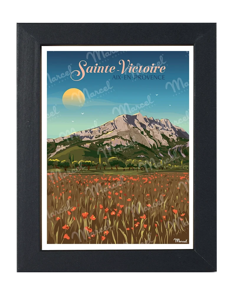Carte Postale AIX-EN-PROVENCE "Sainte-Victoire"