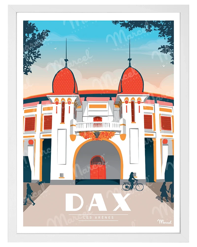 Affiche DAX "Les Arènes"