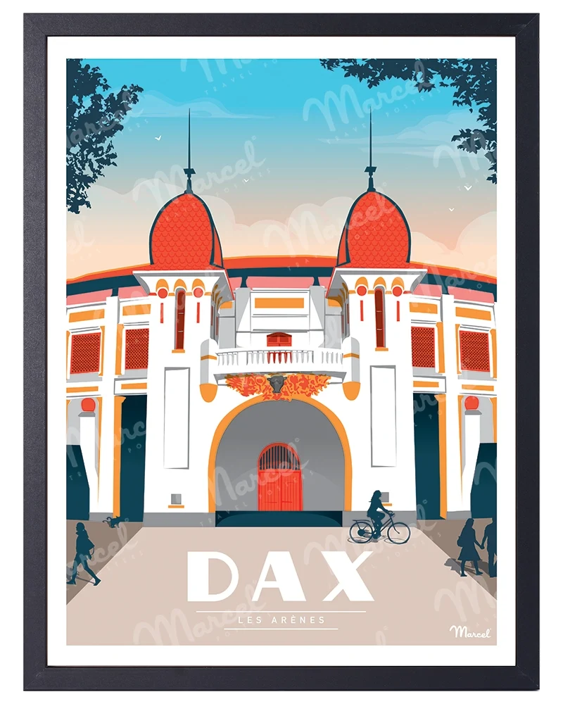 Affiche DAX "Les Arènes"
