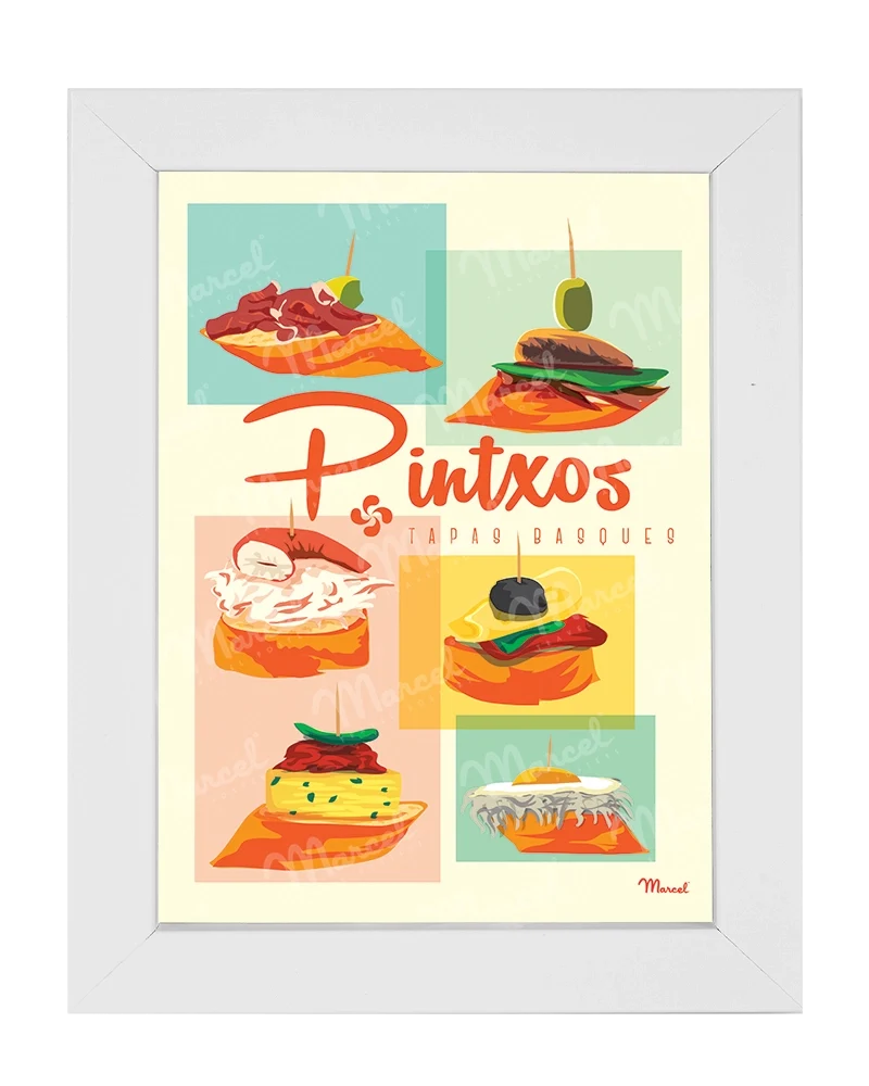 Carte Postale "Pintxos"
