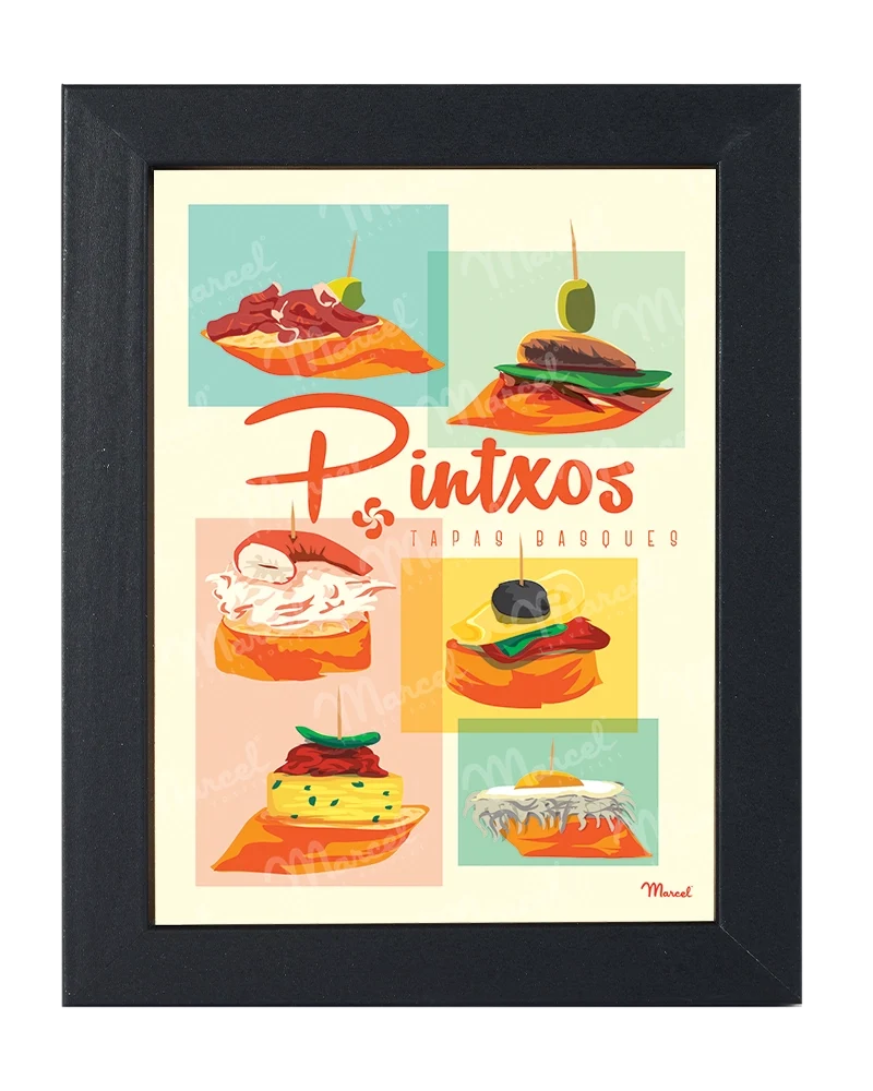 Carte Postale "Pintxos"