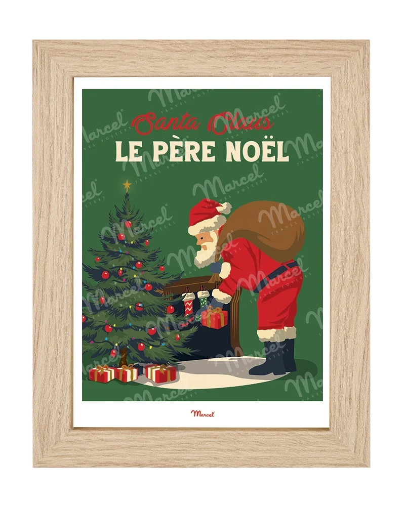 Carte Postale Travel Color "Le Père-Noël"