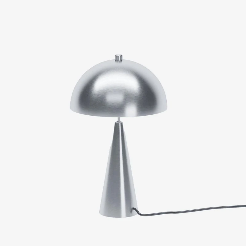 Lampe champignon poser en m tal argent Monet