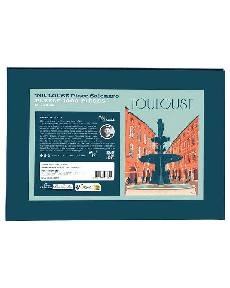 Puzzle TOULOUSE "Place Salengro"