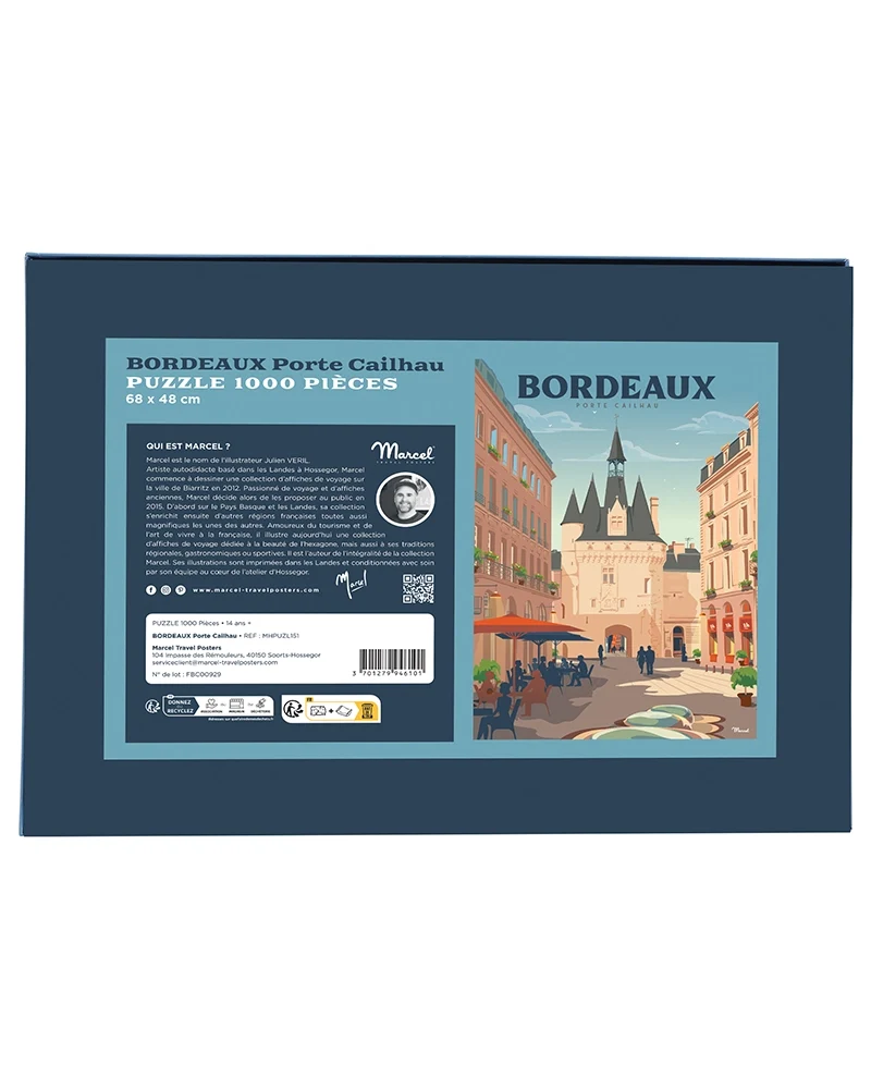 Puzzle BORDEAUX "Porte Cailhau"