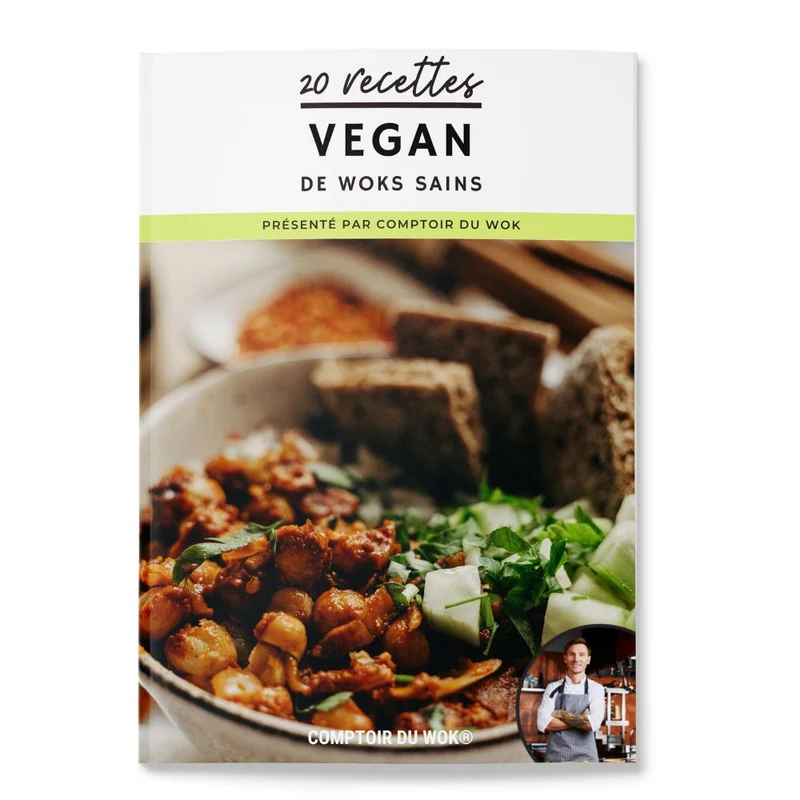 Livre Digital 20 Recettes de Woks Vegan