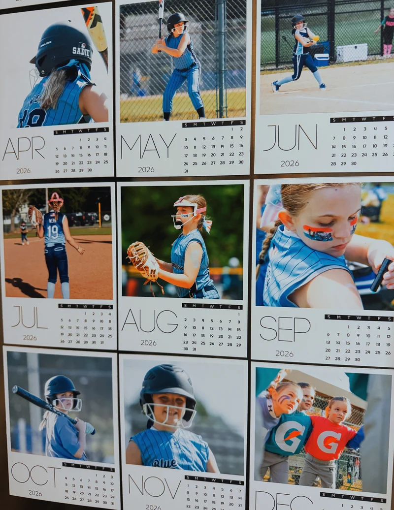 Flexible Calendar Magnets