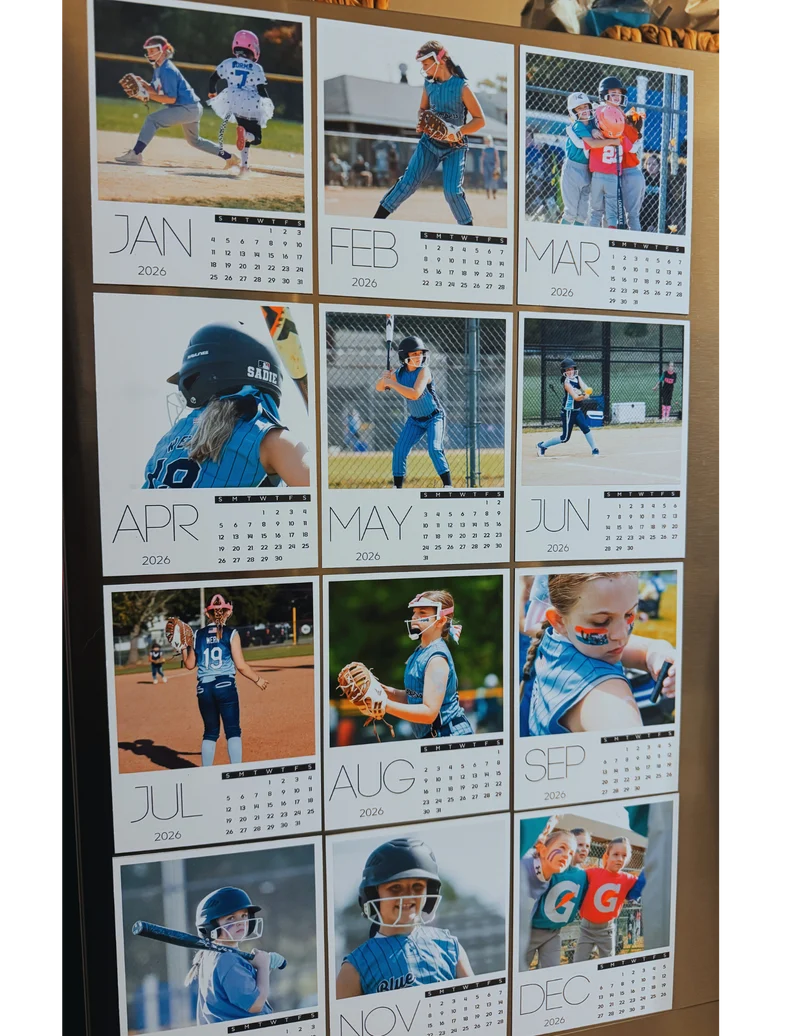 Flexible Calendar Magnets