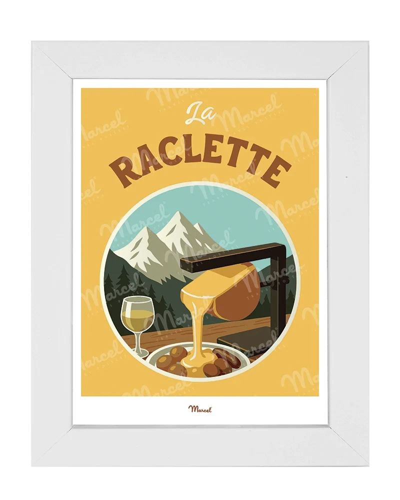 Carte Postale Travel Color "La Raclette"