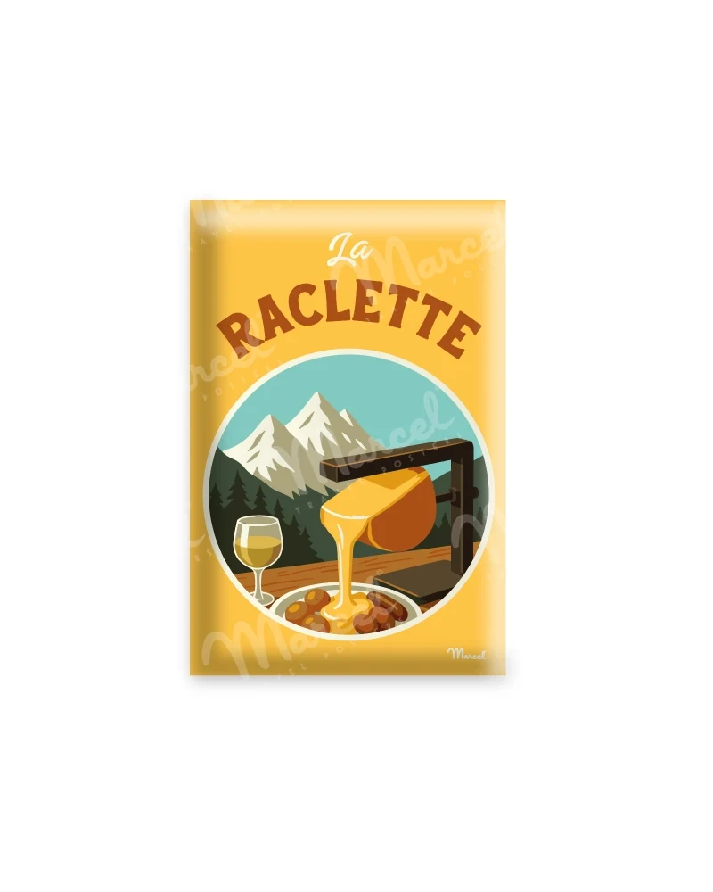 Magnet Travel Color "La Raclette"