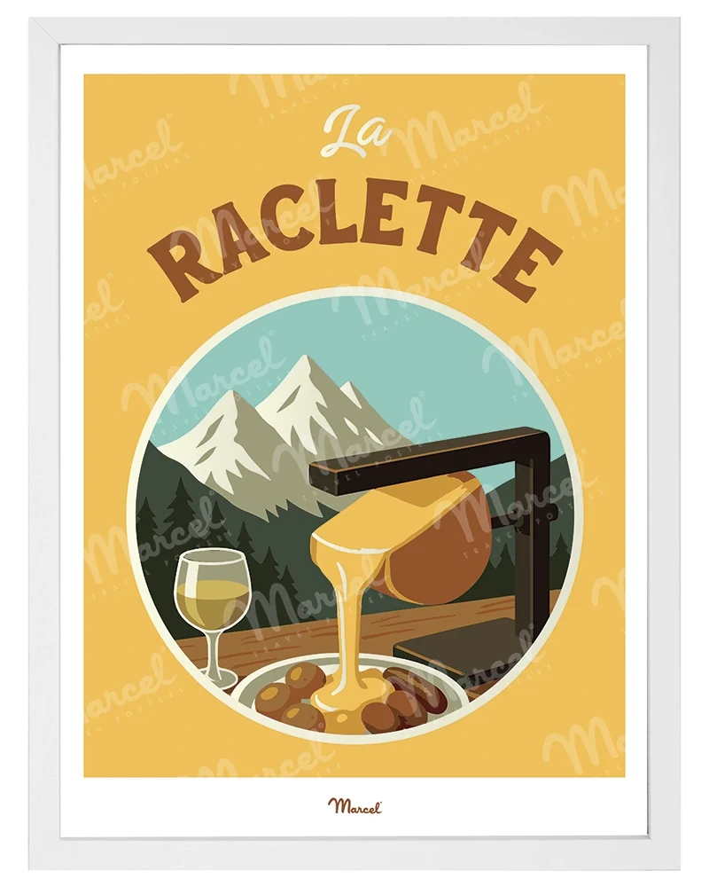 Affiche Travel Color "La Raclette"
