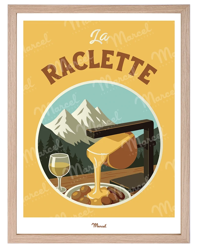 Affiche Travel Color "La Raclette"