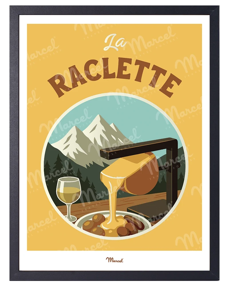 Affiche Travel Color "La Raclette"