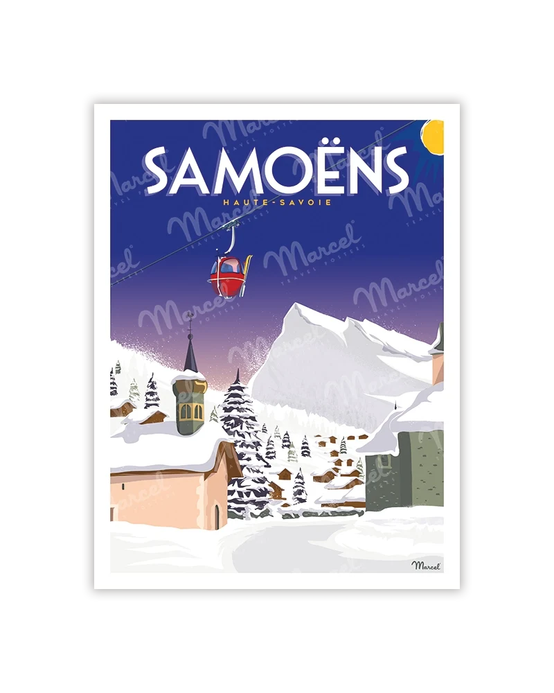 Carte Postale SAMOËNS