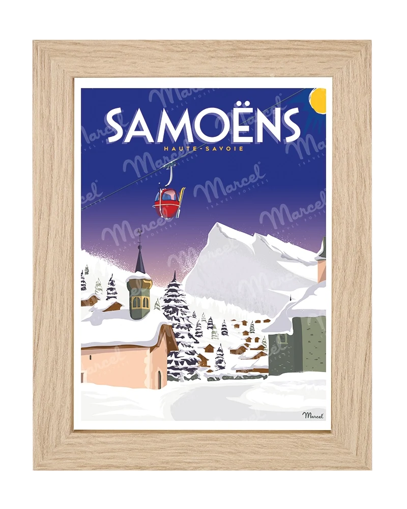Carte Postale SAMOËNS