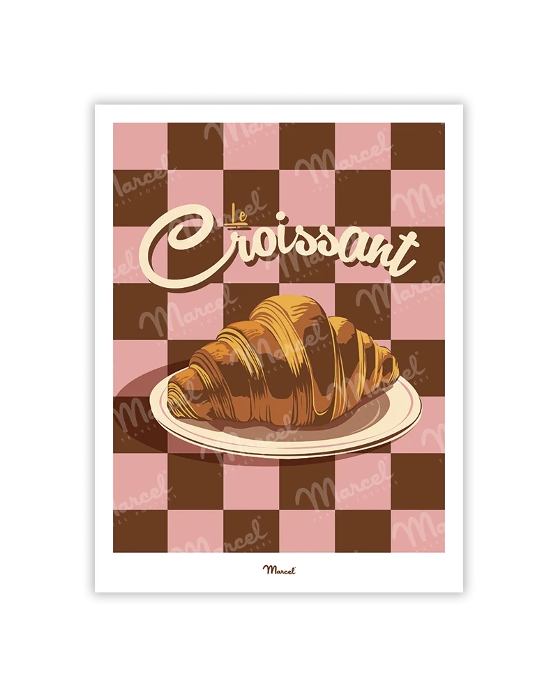 Carte postale Travel Color "Le Croissant" 2