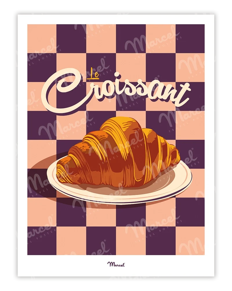 Affiche Travel Color "Le Croissant" 2