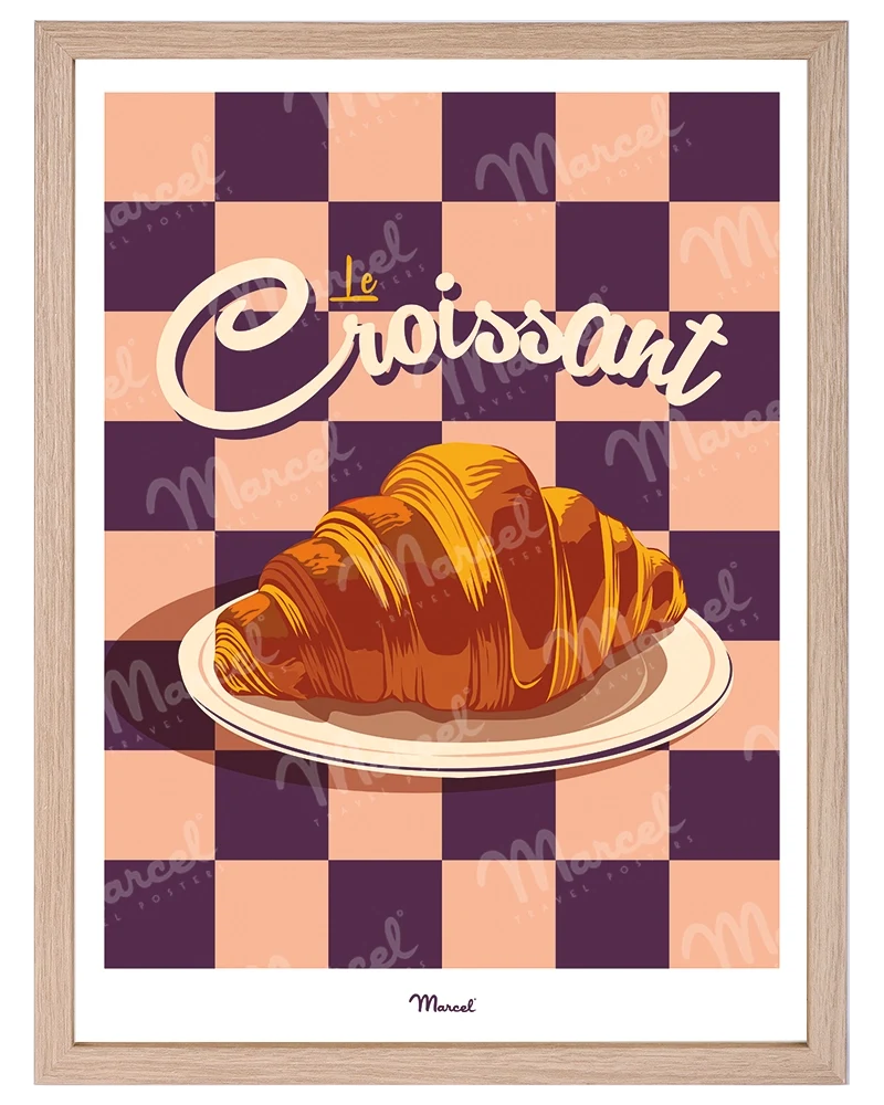 Affiche Travel Color "Le Croissant" 2