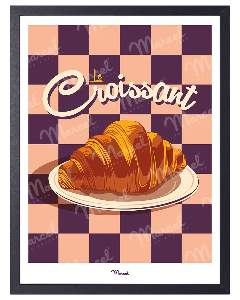 Affiche Travel Color "Le Croissant" 2