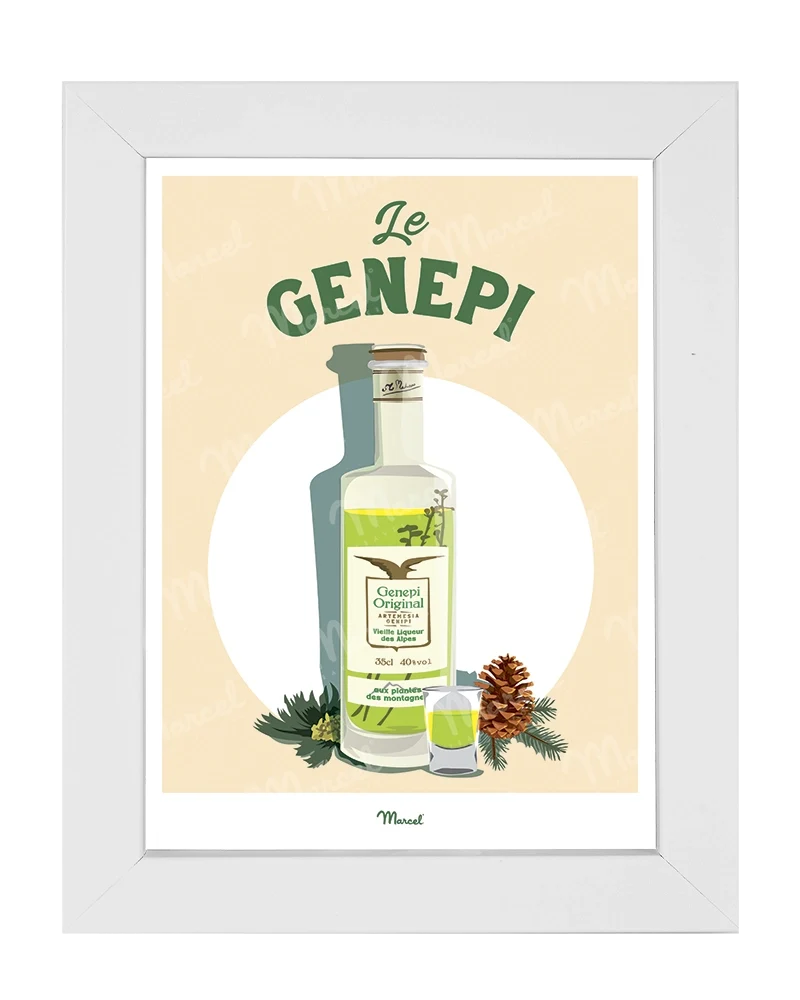 Carte Postale Travel Color "Le Genepi"