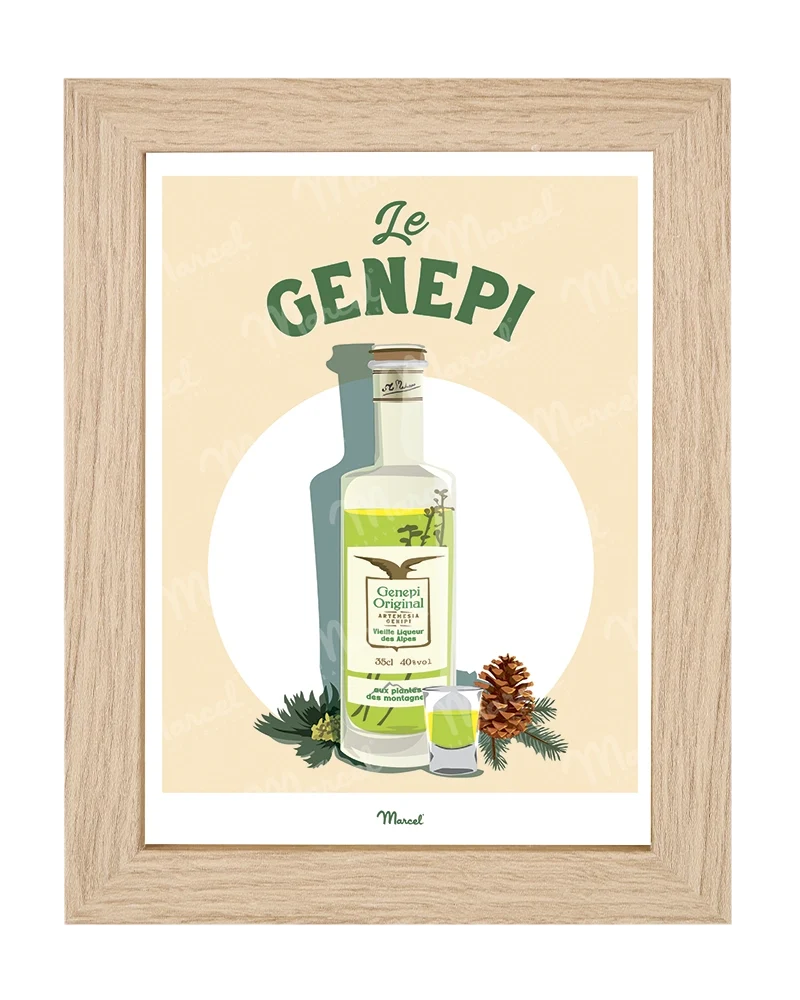 Carte Postale Travel Color "Le Genepi"