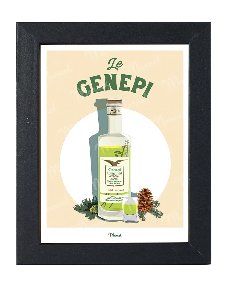 Carte Postale Travel Color "Le Genepi"