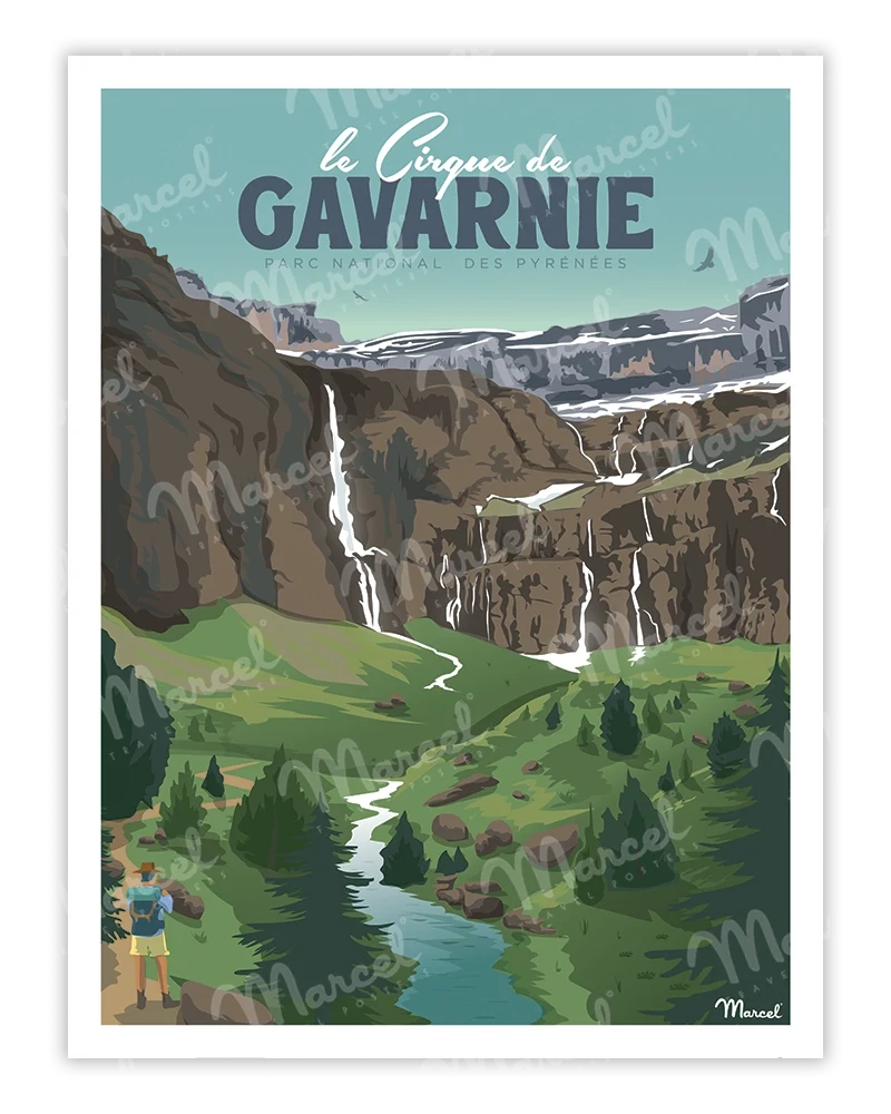 Affiche Cirque de GAVARNIE