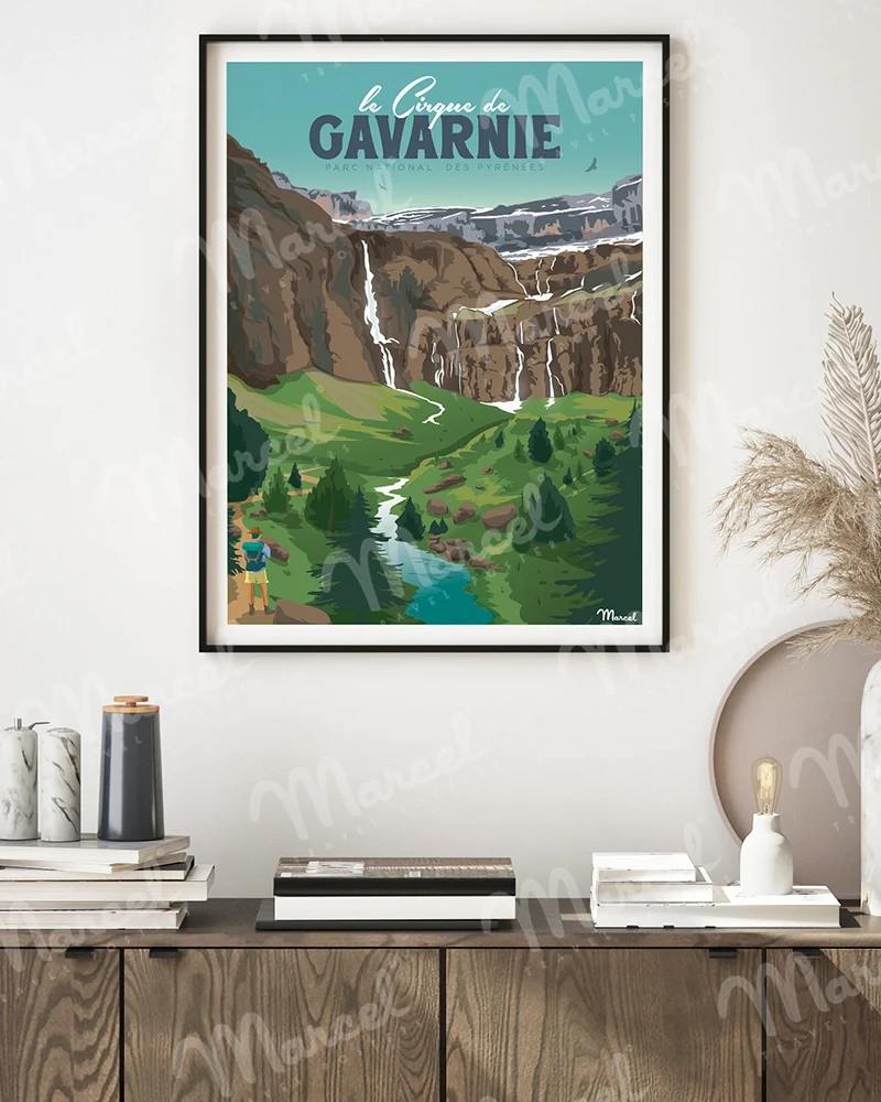 Affiche Cirque de GAVARNIE