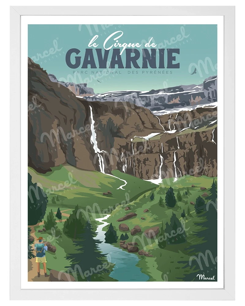 Affiche Cirque de GAVARNIE