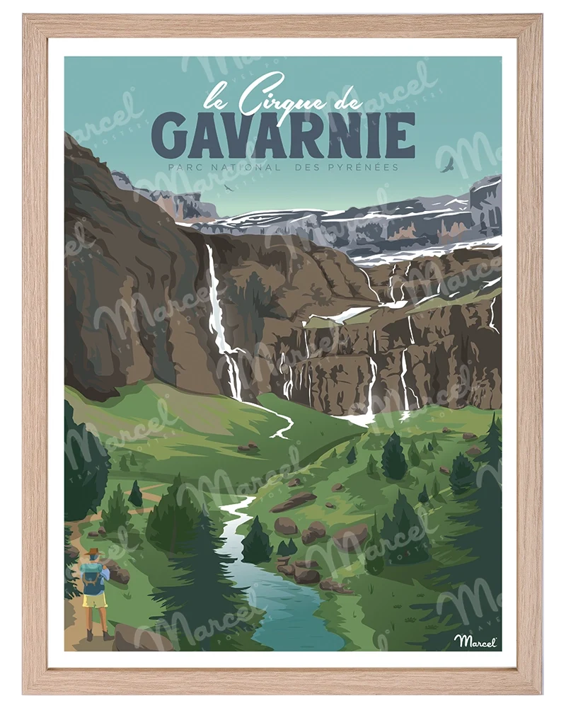 Affiche Cirque de GAVARNIE