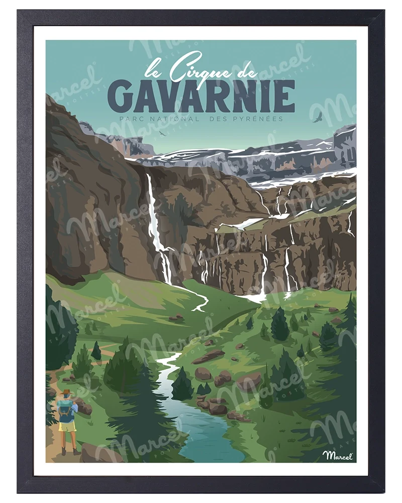 Affiche Cirque de GAVARNIE