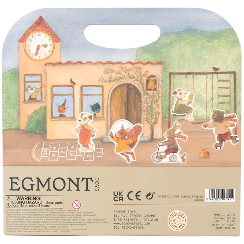 egmont toys jeu magnétique école