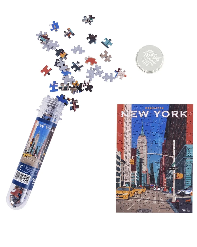 Mini-Puzzle NEW-YORK "Manhattan"