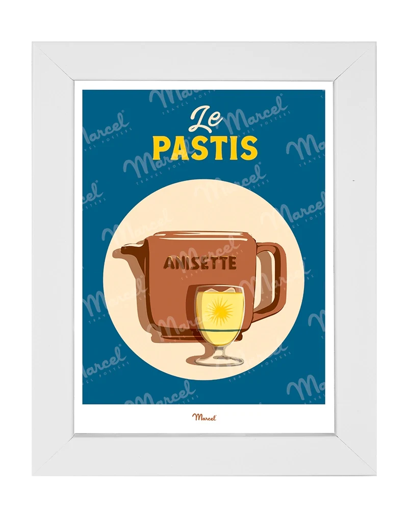 Carte postale Travel Color "Pastis"