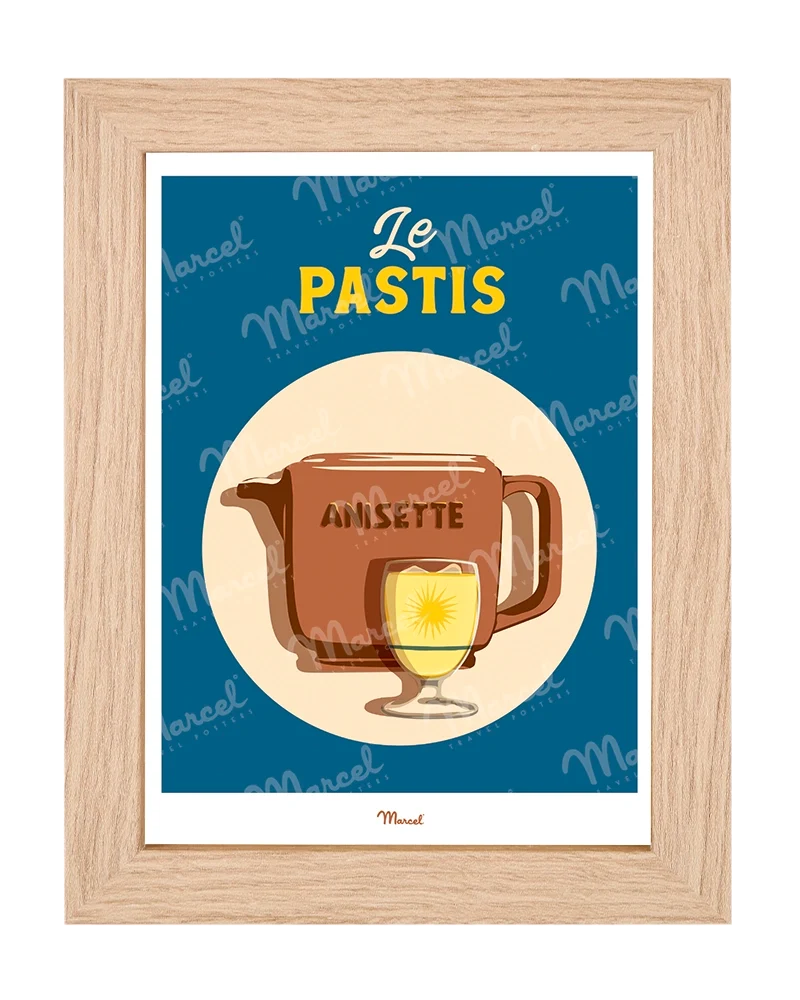 Carte postale Travel Color "Pastis"