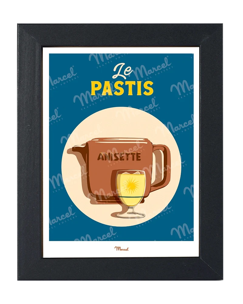 Carte postale Travel Color "Pastis"