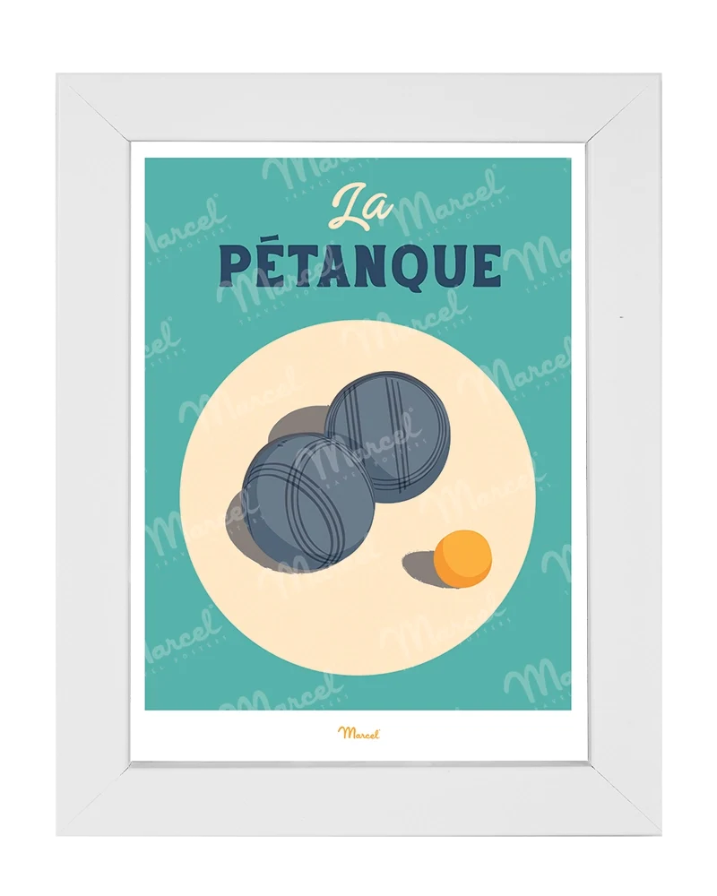 Carte postale Travel Color "La Pétanque"
