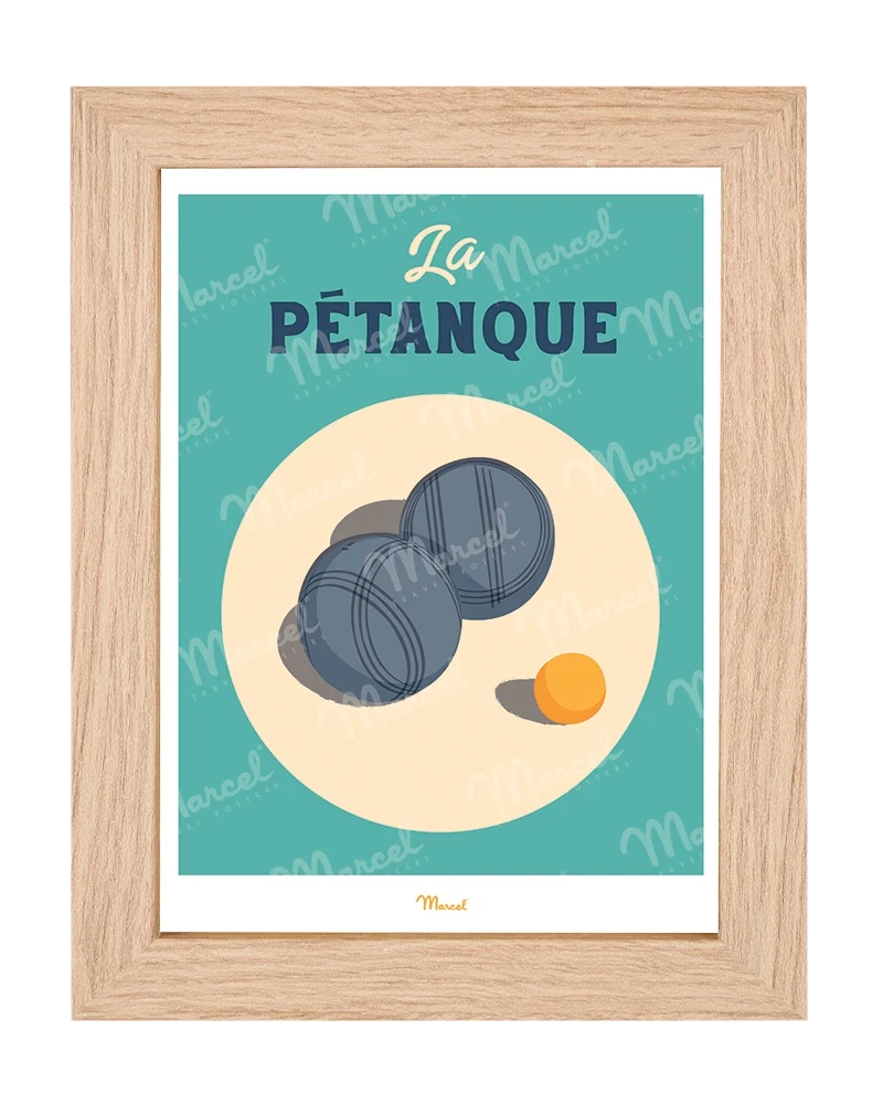 Carte postale Travel Color "La Pétanque"