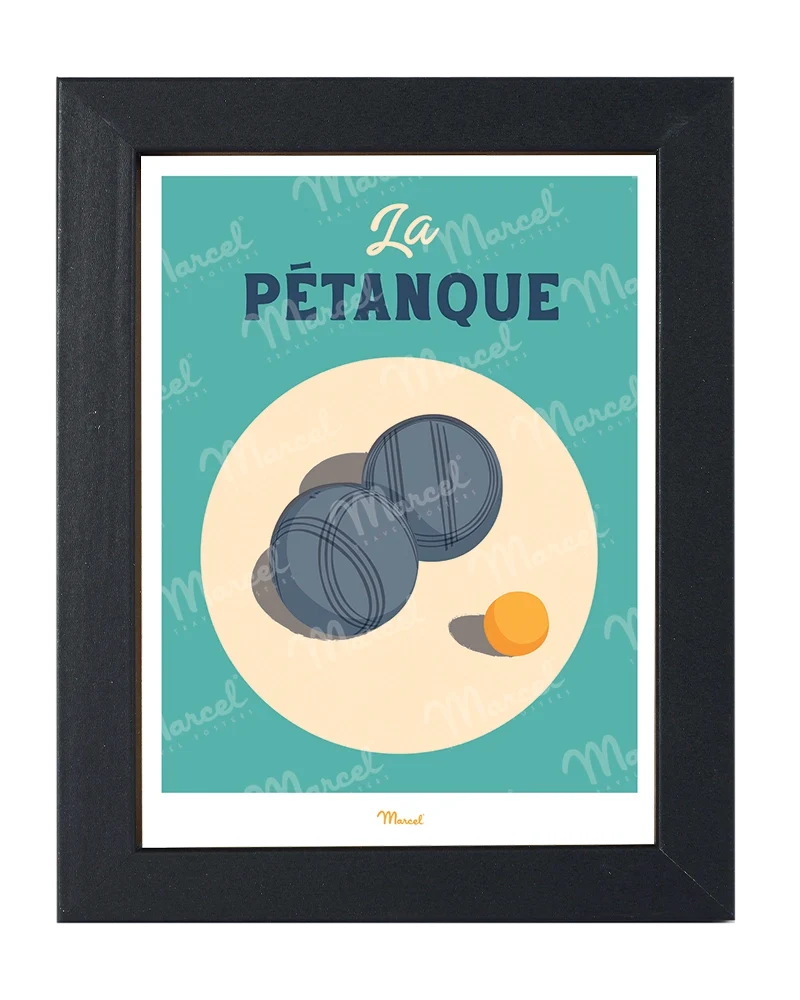 Carte postale Travel Color "La Pétanque"