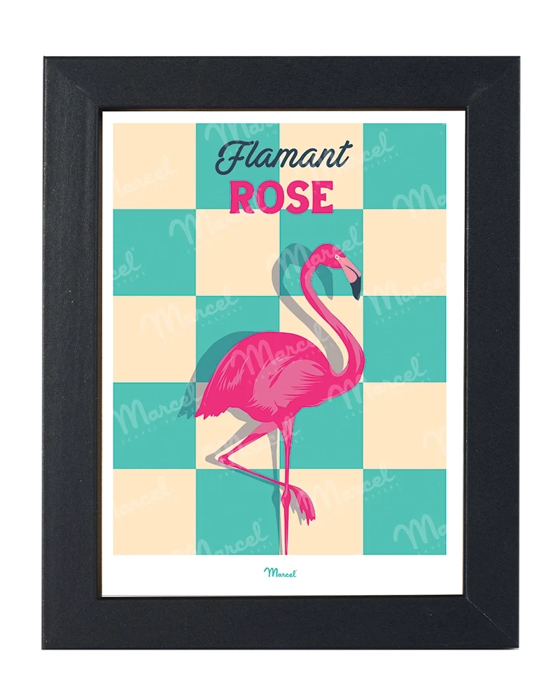 Carte postale Travel Color PROVENCE "Flamant Rose"