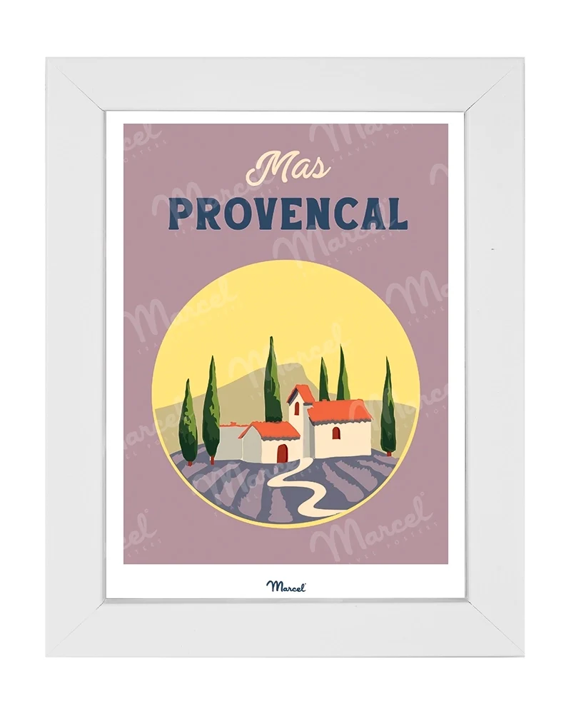 Carte postale Travel Color PROVENCE "Le Mas Maison Provençale"