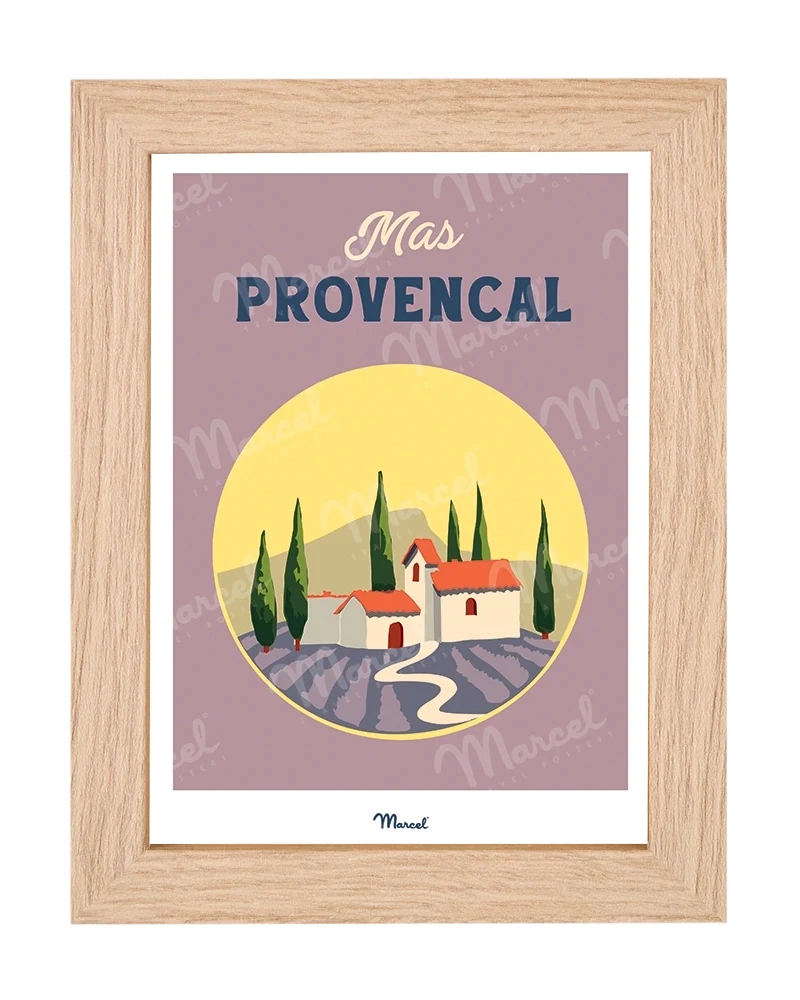 Carte postale Travel Color PROVENCE "Le Mas Maison Provençale"