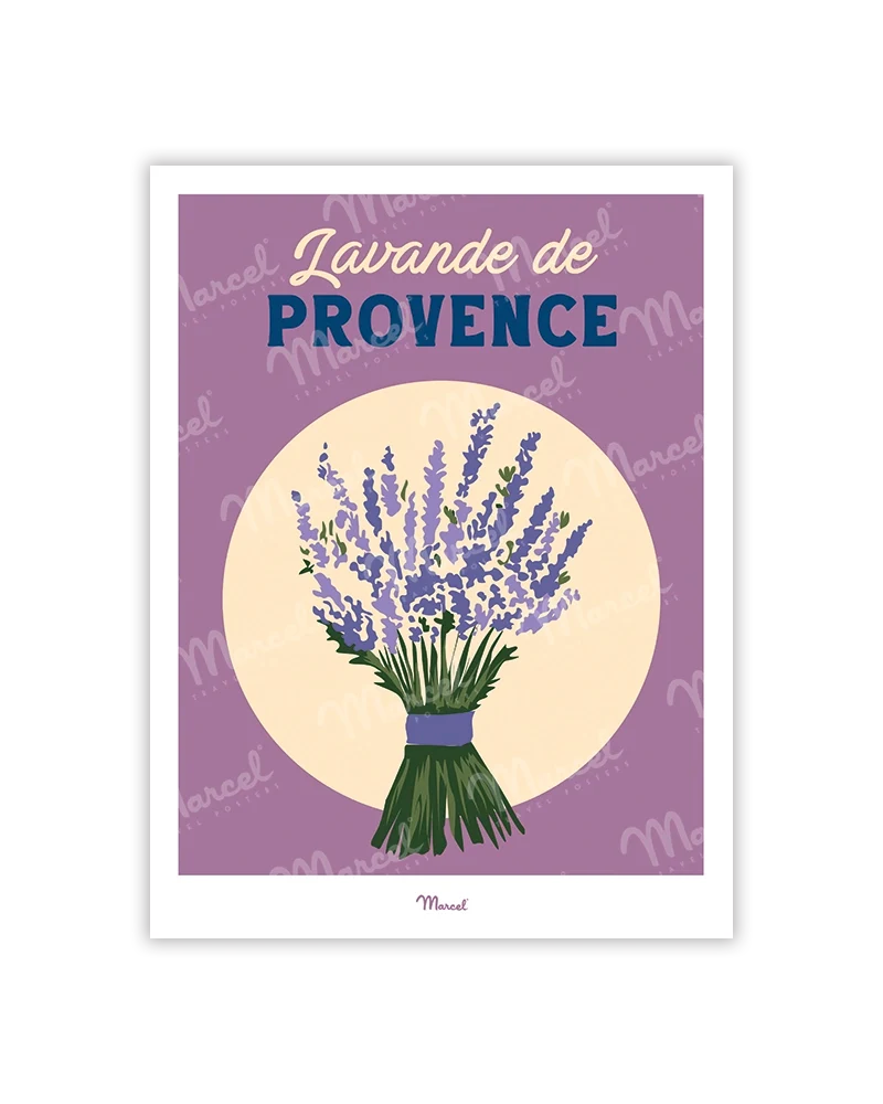 Carte postale Travel Color PROVENCE "Lavande"