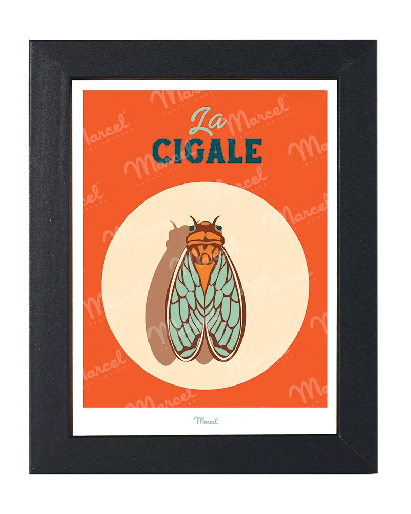 Carte postale Travel Color "La Cigale"